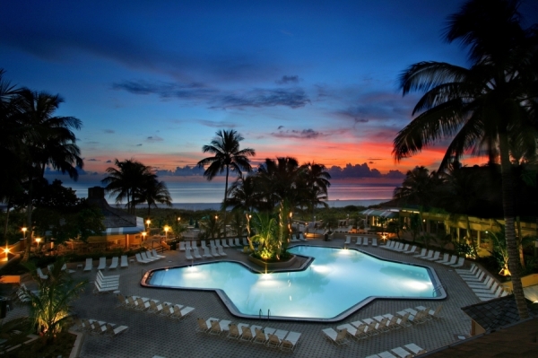 Photograph Richard Steinberger Pool At Night on One Eyeland